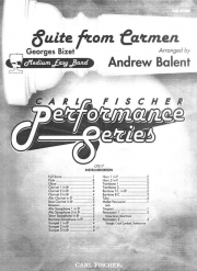 カルメン組曲（アンドリュー・バレント編曲）（スコアのみ）【Suite From Carmen】