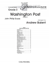 ワシントン・ポスト（アンドリュー・バレント編曲）（スコアのみ）【Washington Post】