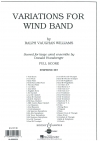 吹奏楽のための変奏曲（ハンズバーガー編曲）（スコアのみ）【Variations for Wind Band】