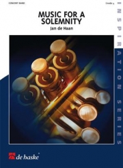 荘重なる人への音楽（ヤン・デ・ハーン）（スコアのみ）【Music for a Solemnity a Tribute to John Williams】