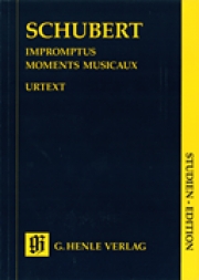 即興曲と楽興の時（シューベルト）（スタディスコア）【Impromptus and Moments Musicaux】