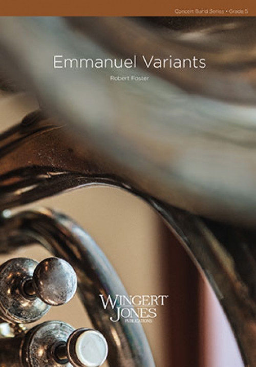 エマニュエル変奏曲（ロバート・E・フォスター）（スコアのみ）【Emmanuel Variants】