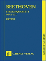 ストリング・カルテット・嬰ハ短調・Op.130＆大フーガ・Op.131（ベートーヴェン)（スタディスコア）【String Quartet C Sharp minor Op. 131】