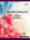 雷鳴と稲光（ロバート・E・フォスター・ジュニア編曲）（スコアのみ）【Thunder and Blazes】
