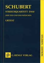 ストリング・カルテット・ニ短調・D.810「死と乙女」 (シューベルト) (スタディスコア)【String Quartet D minor D 810 “The Death and the Maiden”】