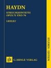 ストリング・カルテット・Vol.9・Opus.71&74(アポニー四重奏団) (ハイドン) (スタディスコア)【String Quartets, Vol. IX, Opus 71 and 74 (Apponyi-Quartets】