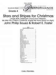 クリスマスのための星条旗（ロバート・E・フォスター編曲）（スコアのみ）【Stars and Stripes for Christmas】