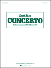 打楽器と吹奏楽の為の協奏曲（カレル・フサ）（打楽器・フィーチャー）（スタディスコア）【Concerto for Percussion and Wind Ensemble】