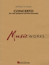 アルトサックスと吹奏楽の為の協奏曲（サミュエル・R. ヘイゾ）（アルトサックス・フィーチャー）（スコアのみ）【Concerto For Alto Saxophone And Wind Ensemble】