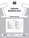 ジンジャー・マーマレード（ウォーレン・ベンソン）（スコアのみ）【Ginger Marmalade】