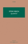 ビブラフォンとピアノのためのカルテット (ライヒ) (スタディスコア)【Quartet for 2 Vibraphones and 2 Pianos】