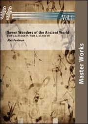 交響曲第1番「古代の七不思議」(Part 1～4)（アレックス・ポエルマン）（スコアのみ）【Seven Wonders of the Ancient World Part I, II, III and IV】