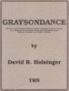グレイソンダンス （デイヴィッド・R・ホルジンガー）（スコアのみ）【Graysondance】
