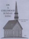 少年時代の日曜の歌（デイヴィッド・R・ホルジンガー）（スコアのみ）【On a Childhood Sunday Song】