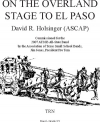 On the Overland Stage to El Paso（デイヴィッド・R・ホルジンガー）（スコアのみ）