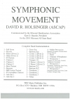 シンフォニック・ムーブメント（デイヴィッド・R・ホルジンガー）（スコアのみ）【Symphonic Movement】