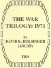 戦争三部作：1971（デイヴィッド・R・ホルジンガー）【The War Trilogy: 1971】