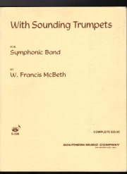 With Sounding Trumpets  （フランシス・マクベス）（スコアのみ）