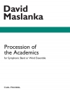プロセッション・オブ・ザ・アカデミック （デイヴィッド・マスランカ）（スコアのみ）【Procession Of The Academics】