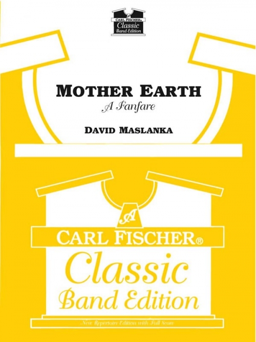 ５５％以上節約 マザー・アース（デイヴィッド・マスランカ）【Mother Earth 吹奏楽曲