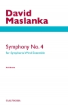 交響曲第4番 （デイヴィッド・マスランカ）（スタディスコア）【Symphony No.4】