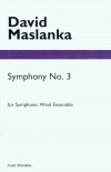 交響曲第3番（デイヴィッド・マスランカ）（スコアのみ）【Symphony No. 3】