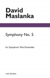 交響曲第5番（デイヴィッド・マスランカ）（スタディスコア）【Symphony No. 5】