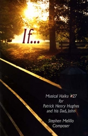 If ... Musical Haiku #27 （スティーヴン・メリロ）