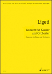 ピアノとオーケストラのための協奏曲(1985-88) (リゲティ) (スタディスコア)【Concerto for Piano and Orchestra (1985-88)】