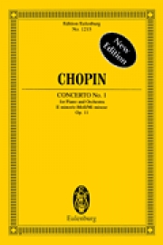 ピアノ協奏曲第1番・ホ短調・Op.11（フレデリック・ショパン） (スタディスコア)【Piano Concerto No. 1 in E Minor, Op. 11】