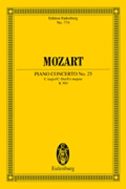 ピアノ協奏曲第25番・ハ長調・K.503 (モーツァルト) (スタディスコア)【Piano Concerto No. 25 in C Major, K. 503】