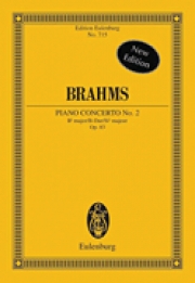 ピアノ協奏曲第2番・Op.83・ロ長調 (ブラームス) (スタディスコア)【Piano Concerto No. 2, Op. 83 in B Major】