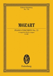 ピアノ協奏曲第23番・イ長調・K.488 (モーツァルト) (スタディスコア)【Piano Concerto No. 23 in A Major, K. 488】