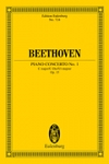 ピアノ協奏曲第1番・Op.15 (ベートーヴェン) (スタディスコア)【Piano Concerto No. 1, Op. 15】