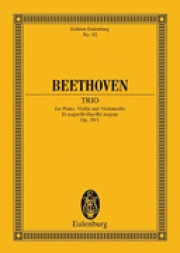 ピアノ三重奏曲第1番・Op.70 (ベートーヴェン) (スタディスコア)【Piano Trio No. 1, Op. 70】