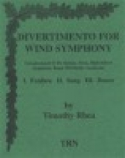 吹奏楽の為のディヴェルティメント（ティモシー・レーア）【Divertimento for Wind Symphony】