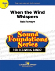 風がささやく時（ロブ・ロメイン）（スコアのみ）【When the Wind Whispers】
