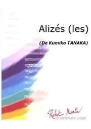 海を渡る風（田中 久美子）（スコアのみ）【Alizés (Les)】