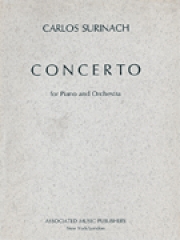 ピアノとオーケストラのための協奏曲 (1973) (スリナッチ) (スタディスコア)【Concerto for Piano and Orchestra (1973)】
