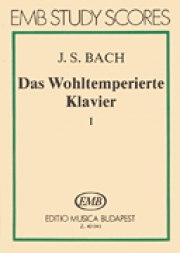 平均律グラヴィーア曲集・Vol.1・BWV846-869 (バッハ) (スタディスコア)【Well Tempered Clavier – Volume 1, BWV 846-869】