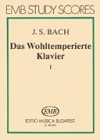 平均律グラヴィーア曲集・Vol.1・BWV846-869 (バッハ) (スタディスコア)【Well Tempered Clavier – Volume 1, BWV 846-869】