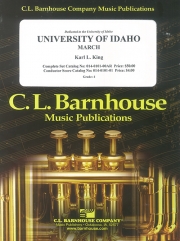 アイダホ大学マーチ （カール・キング）（オリジナル・エディション）【University of Idaho March】