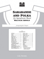 サラバンドとポルカ・バレエ音楽「孤独」（マルコム・アーノルド）（スコアのみ）【Sarabande and Polka From the Ballet Solitaire】