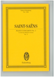 ピアノ協奏曲第2番・Op.22・ト短調 (サンサーンス) (スタディスコア)【Concerto No 2 Op.22 in G Minor】