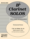 小協奏曲・Op. 26  (カール・マリア・フォン・ウェーバー)（クラリネット+ピアノ）【Concertino, Op. 26】