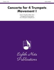 4本のトランペットのための協奏曲（アントニオ・ヴィヴァルディ） (トランペット四重奏）【Concerto for 4 Trumpets (Movement I)】