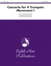 4本のトランペットのための協奏曲（アントニオ・ヴィヴァルディ） (トランペット四重奏）【Concerto for 4 Trumpets (Movement I)】