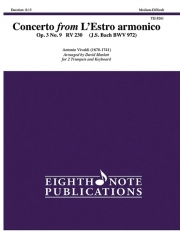 「調和の霊感」Op.3・No.9より協奏曲（アントニオ・ヴィヴァルディ） (トランペット二重奏+ピアノ）【Concerto from L'Estro armonico, Op. 3, No. 9  RV 230】