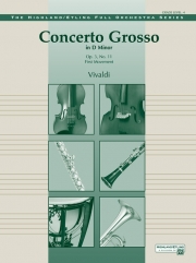 コンチェルト・グロッソ・イ短調（アントニオ・ヴィヴァルディ）（スコアのみ）【Concerto Grosso in D Minor】