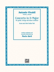 コンチェルト・ニ長調（アントニオ・ヴィヴァルディ）（ギター）【Concerto in D Major】